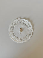 Süßwasserperle Charm Anhänger Gold