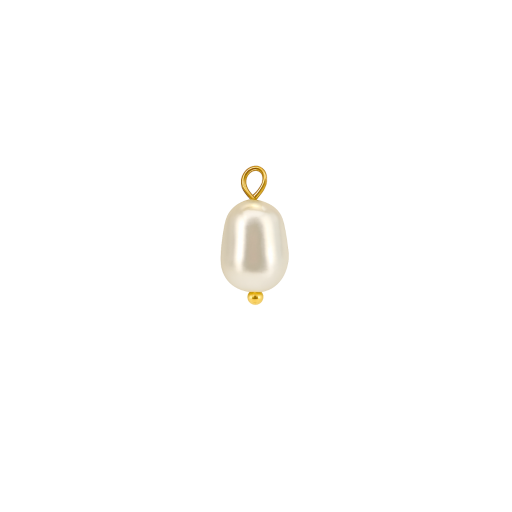 Süßwasserperle charm-anhänger