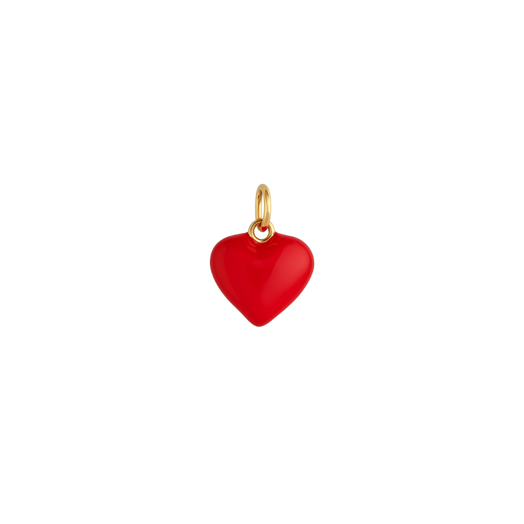 Liebe und Herz Charm Anhänger