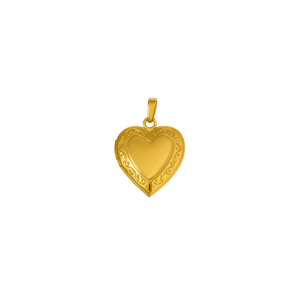 Foto Herz Medaillon Charm Anhänger 