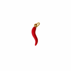 Glückssymbol rote chili Charm Anhänger 