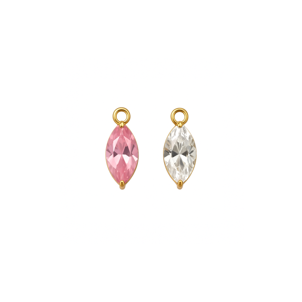 Diamant steinchen Charm Anhänger 